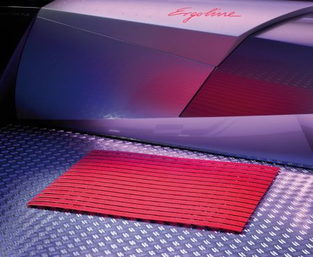 Rohožka do solárií, značky Ergoline