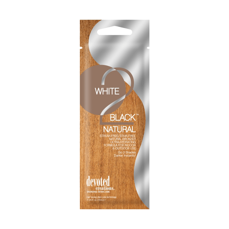 Devoted Creations, White 2 Black Bronze Coconut 15 ml - solární kosmetika