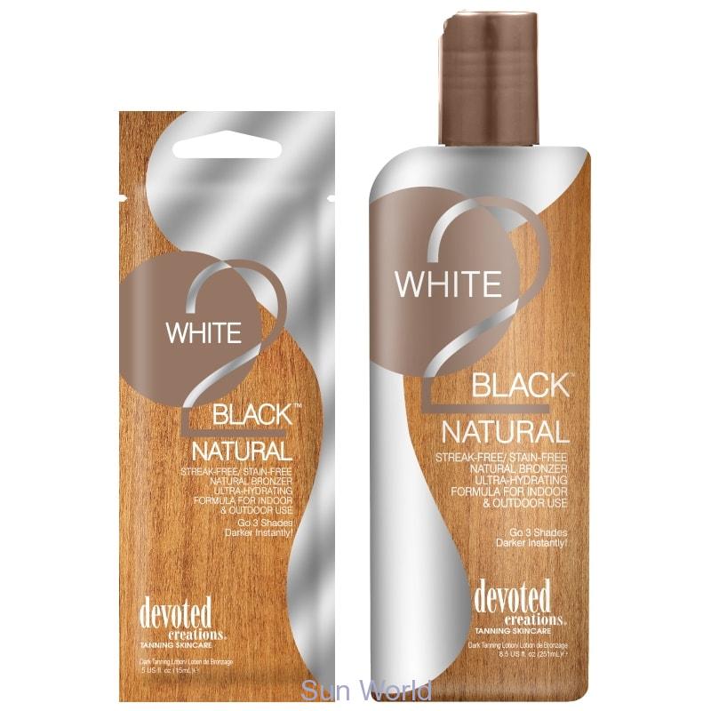 Devoted Creations, White 2 Black Bronze Coconut 15 ml - solární kosmetika