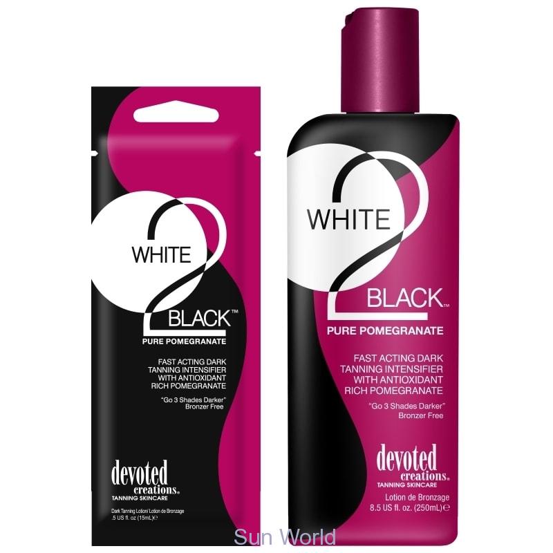 Devoted Creations, White 2 Black Pure Pomegranate 15 ml - solární kosmetika