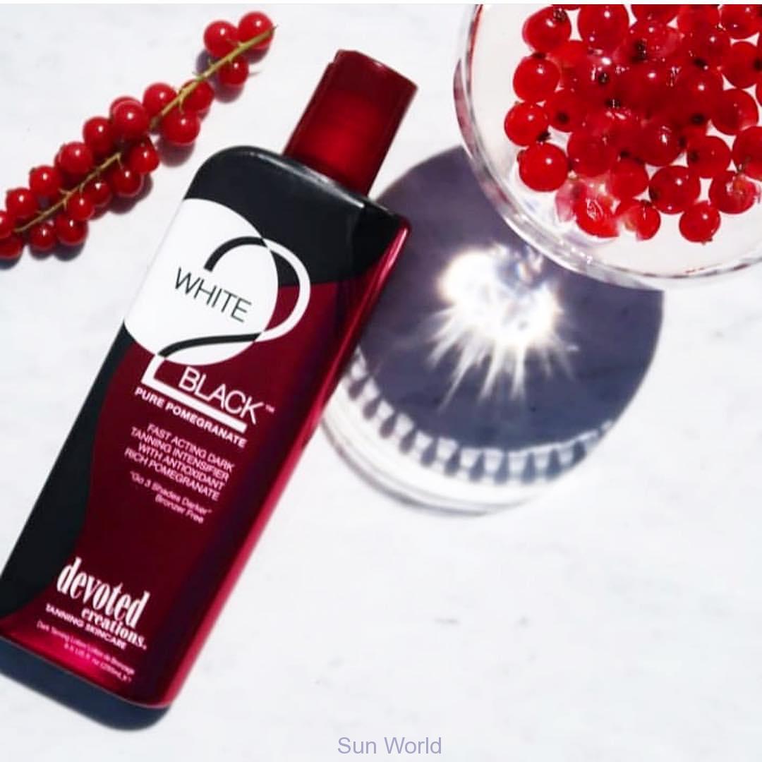 Devoted Creations, White 2 Black Pure Pomegranate 15 ml - solární kosmetika