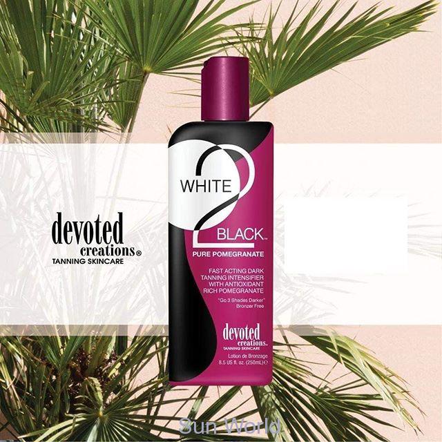 Devoted Creations, White 2 Black Pure Pomegranate 15 ml - solární kosmetika