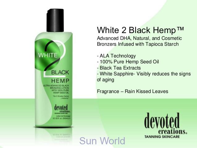 Devoted Creations White 2 Black Hemp™ 260 ml
