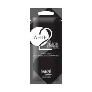 Devoted Creations, White 2 Black Extreme 15 ml - solární kosmetika